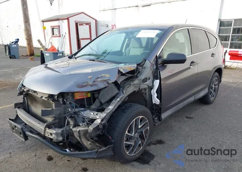 2016 Honda Cr-V Se from USA, damaged, VIN 2HKRM4H49GH665115